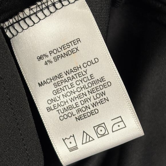 Foxcroft Mary Plus Knit Crepe Long Sleeve Shirt Black NWT Size 1X - Picture 7 of 8